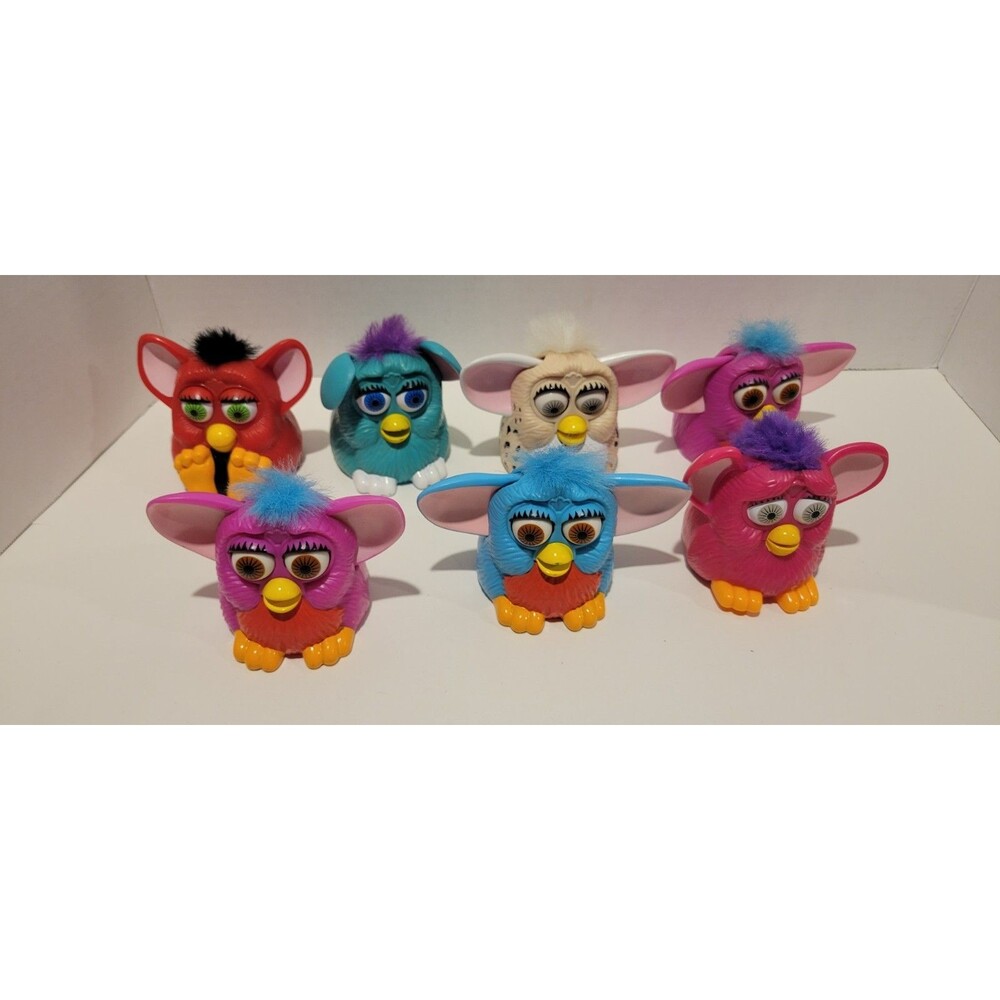Furby McDonald’s Happy Meal Toys Collectible Figurines Vintage 1998